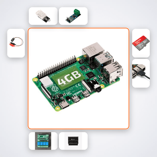 Pi 5 Digital Twin Sensor Platform Kit with Raspberry Pi 5 + DHT22 - Compoden