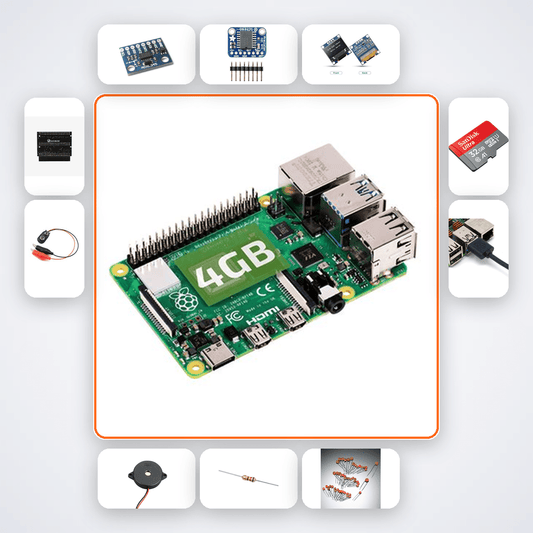 Pi 5 Edge AI Anomaly Detection Kit with Raspberry Pi 5 + LED - Compoden