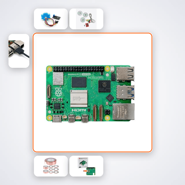 Pi 5 EEG Based BCI Research Kit - Compoden