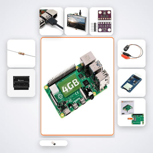 Pi 5 Generative AI Art Frame Kit with Raspberry Pi 5 + BMP280 - Compoden
