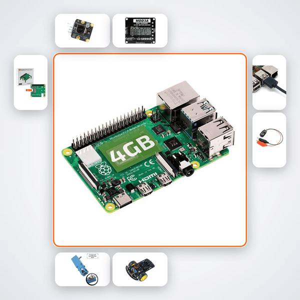 Pi 5 Map-less Visual Navigation Robot - Compoden