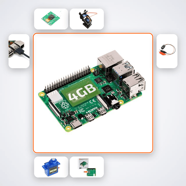 Pi 5 Satellite Dish Tracker AI Kit - Compoden
