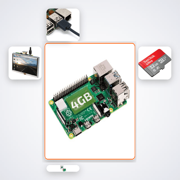Pi 5 Stable Diffusion Art Generator Kit with Raspberry Pi 5 - Compoden