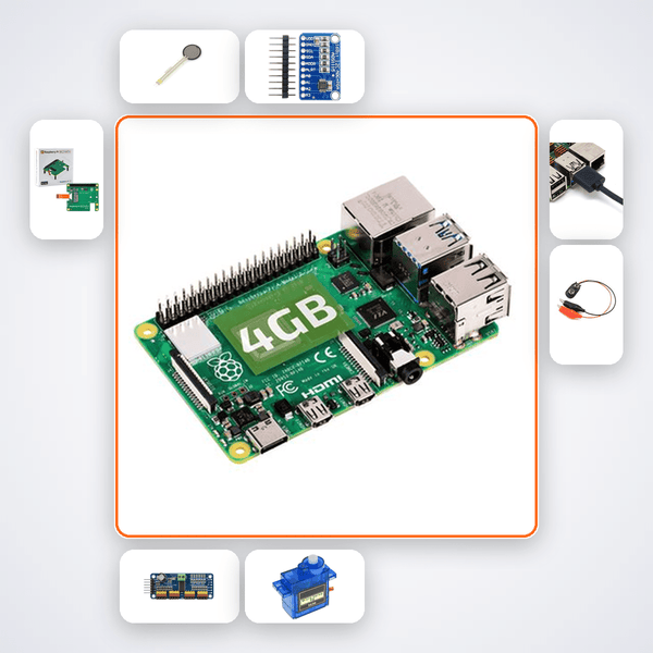 Pi 5 Tactile Sensing Robotic Hand - Compoden
