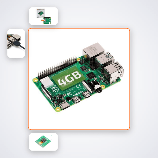 Pi AI HAT Plus Image Classifier Kit with Raspberry Pi 5 + Camera - Compoden