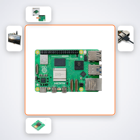 Pi AI HAT Pose Estimation Kit Kit with Raspberry Pi 5 + Camera - Compoden