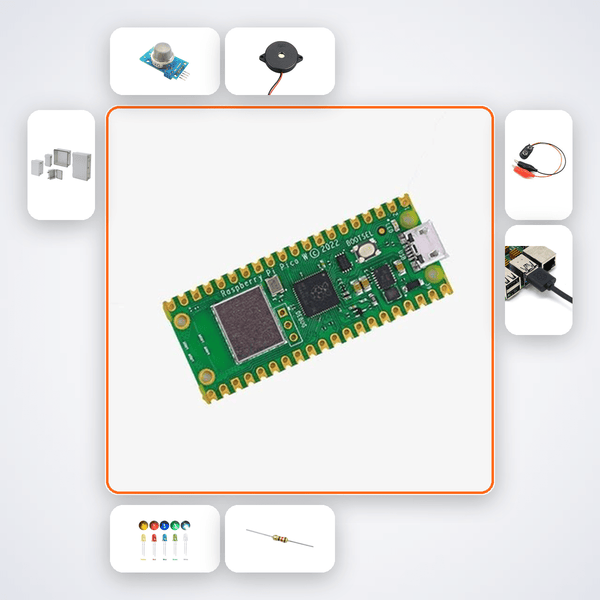 Pi Pico Gas Leak Detector - Compoden