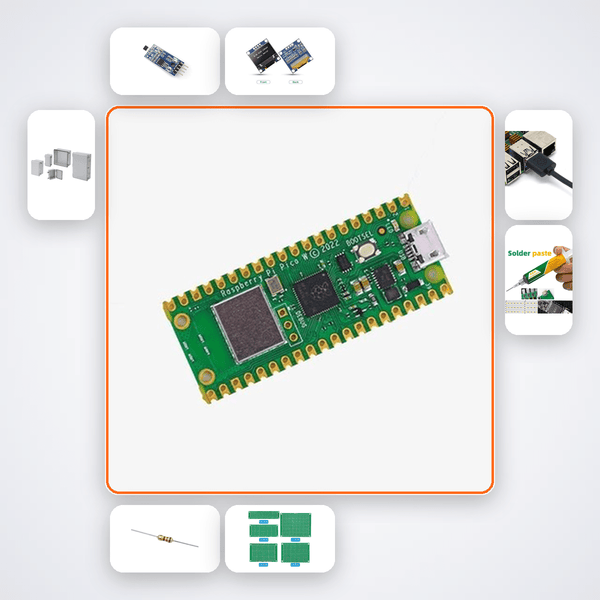 Pi Pico Hall Effect Tachometer - Compoden