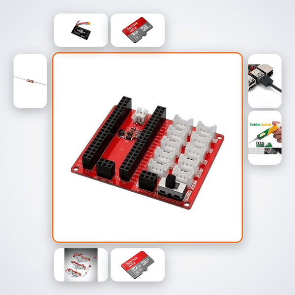 Pi Pico RP2040 Custom PCB - Compoden