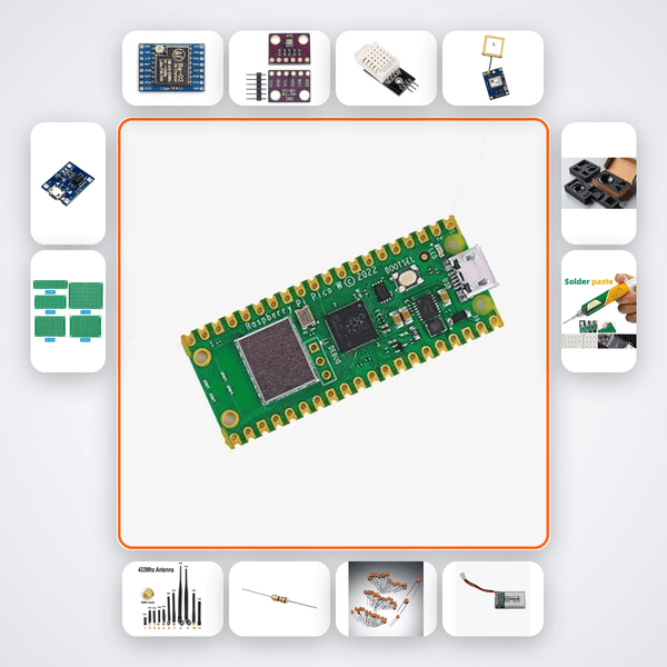 Pi Pico W LoRa Weather Balloon Node - Compoden