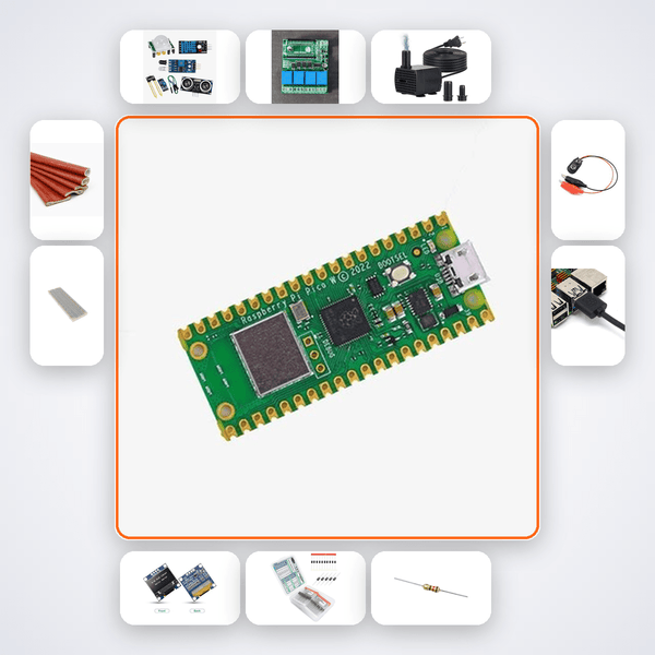 Pi Pico W Soil Moisture Irrigation Bot - Compoden