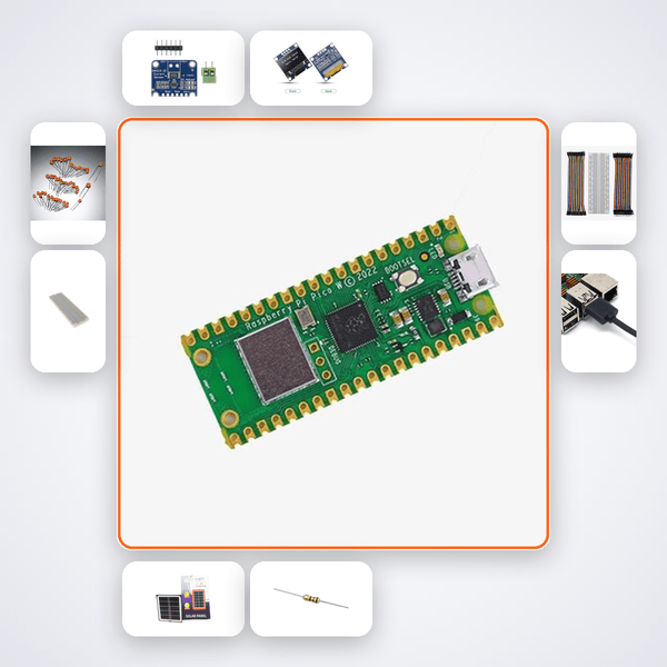 Pi Pico W Solar Panel Monitor - Compoden