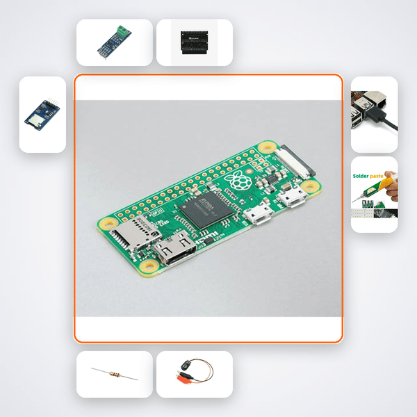 Pi Zero 2W Industrial Serial Gateway Kit with Raspberry Pi Zero - Compoden