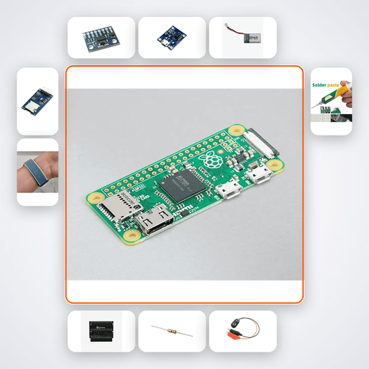 Pi Zero W TinyML Gesture Wearable Kit with Raspberry Pi Zero - Compoden