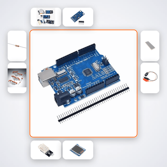 Plant Health Dashboard Kit with Arduino Uno + Sensor - Compoden