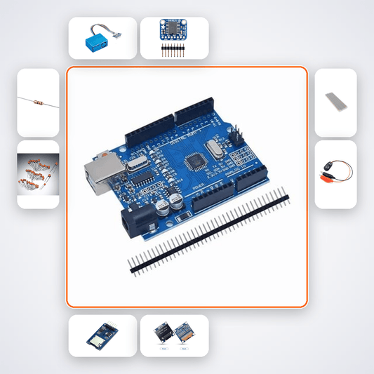 PM2.5 Air Pollution Science Kit - Arduino Uno, Sensor & Data Logging - Compoden