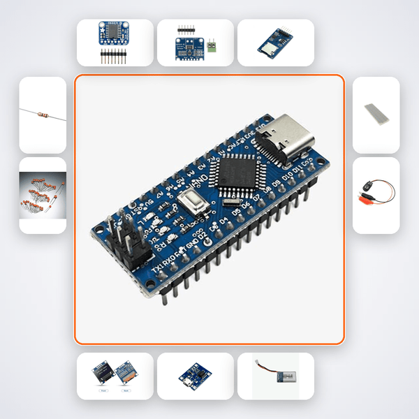 Power Outage Duration Logger Kit with Arduino Nano + LED - Compoden