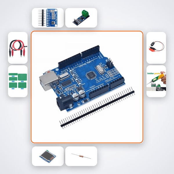 Precision Multimeter with Arduino Uno - 4.5 Digit Kit - Compoden