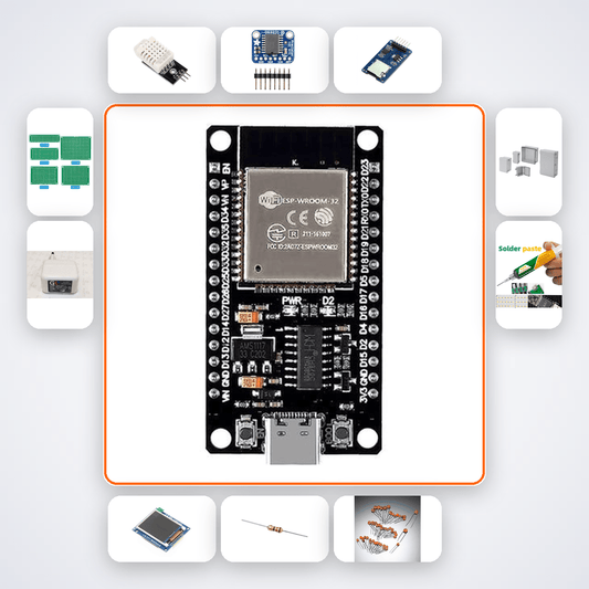 Predictive Anomaly Visualiser Kit with ESP32 + DHT22 - Compoden