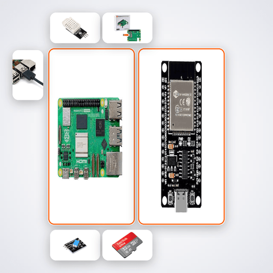 Private 5G Campus Sensor Network Kit with Raspberry Pi 5 + DHT22 - Compoden
