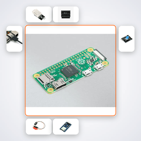 Private MQTT Broker Cluster Kit with Raspberry Pi Zero + DHT22 - Compoden