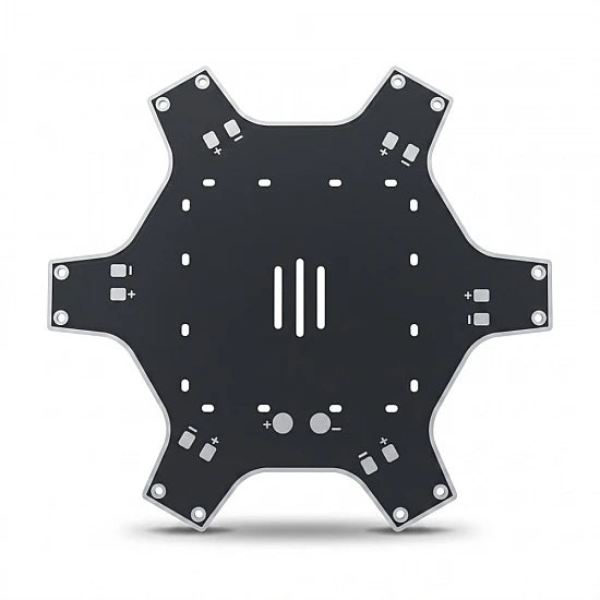 Lower Plate for F550 Hexacopter Frame with Built-in PDB