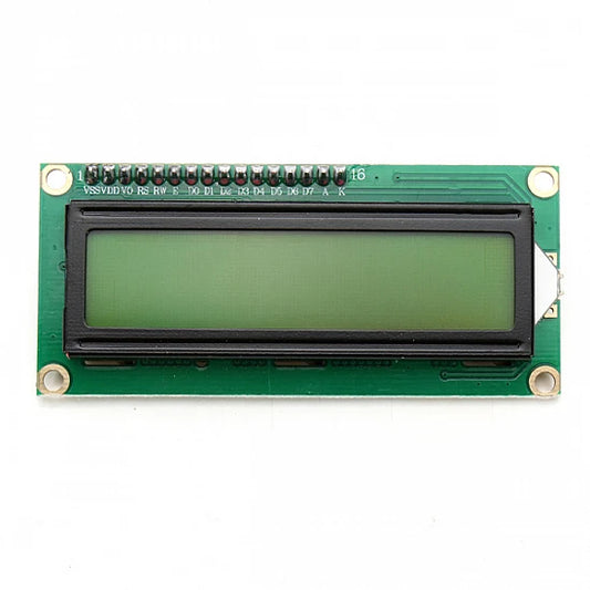1602 16x2 Character LCD Display Module (Green Backlight)