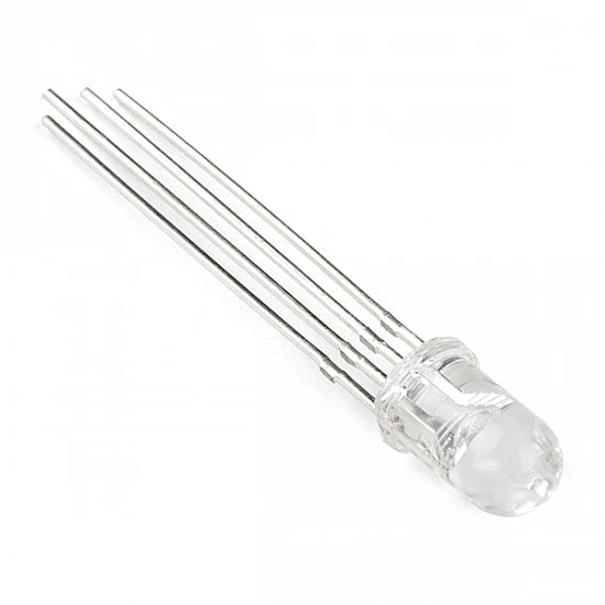 Common-Cathode RGB LED 5mm (5 Pcs)