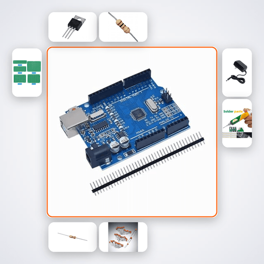 PWM Inverter Waveform Demo Kit with Arduino Uno - Compoden