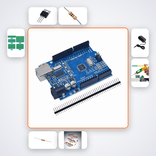PWM Inverter Waveform Demo Kit with Arduino Uno - Compoden