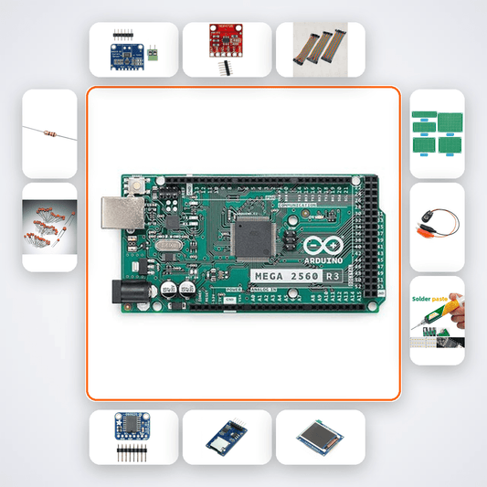 Quantum Dot Solar Cell Tester Kit with Arduino Mega - Compoden