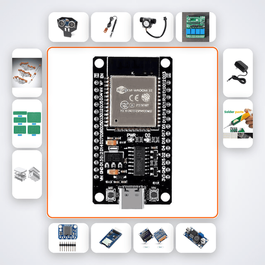 Rainwater Harvesting Controller Kit with ESP32 + Ultrasonic Smart 2 - Compoden