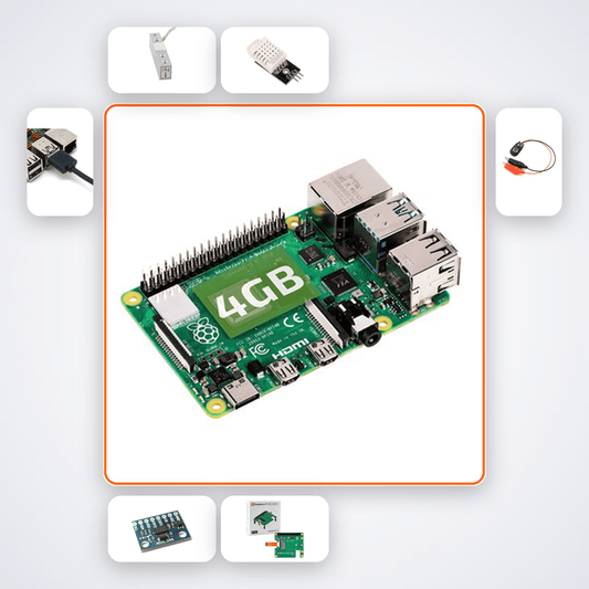 Raspberry Pi 5 Beehive Health Monitor Kit - AI Alert System - Compoden