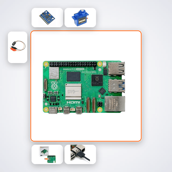 Raspberry Pi 5 RL Cart-Pole Kit - Train a Physical PPO Agent - Compoden
