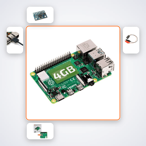 Raspberry Pi 5 Vibration Analyser Kit: Detect Bearing Wear, Imbalance - Compoden