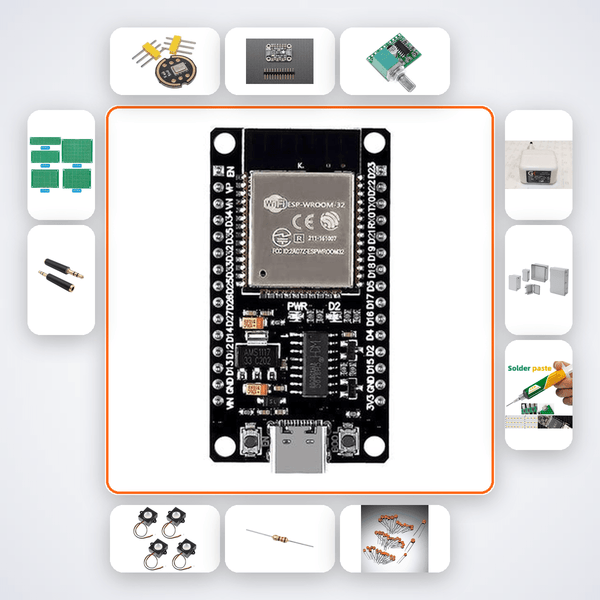 Real-Time 3D Audio Noise Logger with ESP32 Kit - Compoden