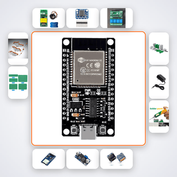 Real Time Electricity Tariff Optimizer Kit with ESP32 + Relay - Compoden