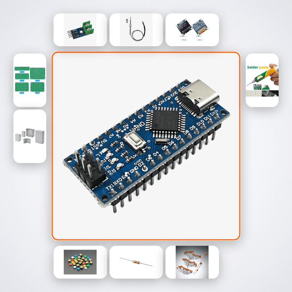 Reflow Oven Controller Kit - Arduino Nano with SSR & MAX6675 - Compoden