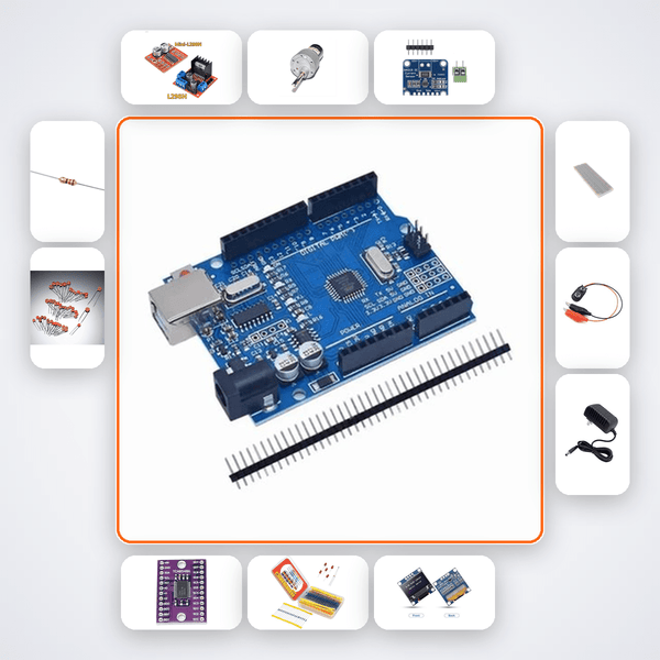 Regenerative Braking Simulator Kit with Arduino Uno + Motor - Compoden