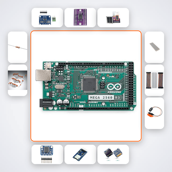 Renewable Energy Mix Calculator Kit with Arduino Mega + LED - Compoden