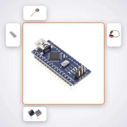 Respiration Rate Monitor Kit with Arduino Nano + LED - Compoden