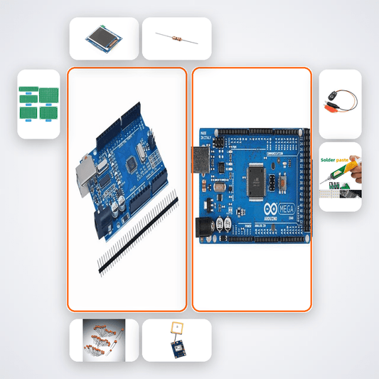 RF Spectrum Analyser Kit with Arduino Uno - Compoden