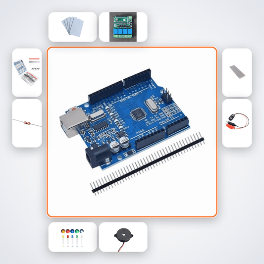 RFID Door Lock Kit with Arduino Uno + Relay - Compoden
