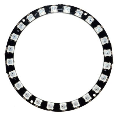 RGB LED 24 Bit WS2812 Circular Development Board - Compoden