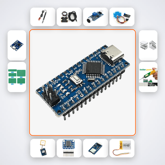 River Water Quality Dashboard Kit with Arduino Nano + Sensor - Compoden