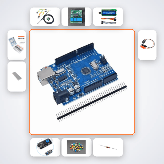Room Heating Thermostat Kit with Arduino Uno + Relay - Compoden