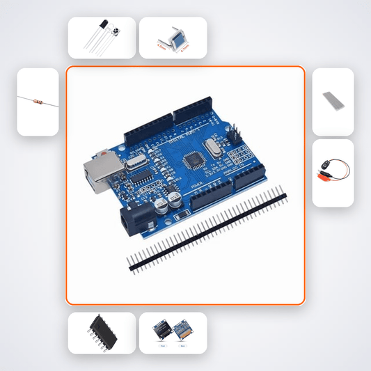 Room Occupancy Counter Kit with Arduino Uno + LED - Compoden