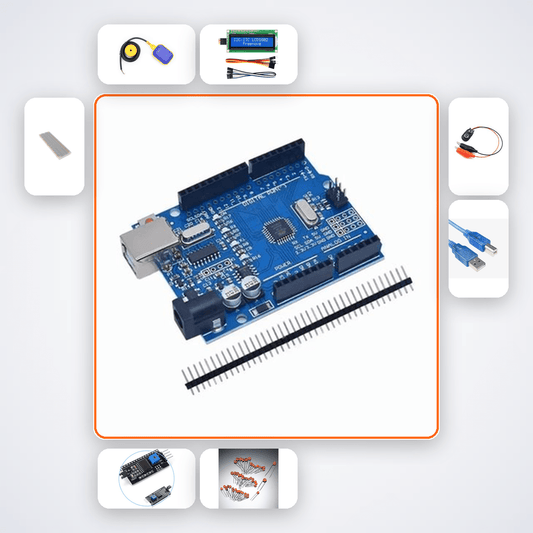 RS232 Serial Terminal Kit with Arduino Uno - Compoden