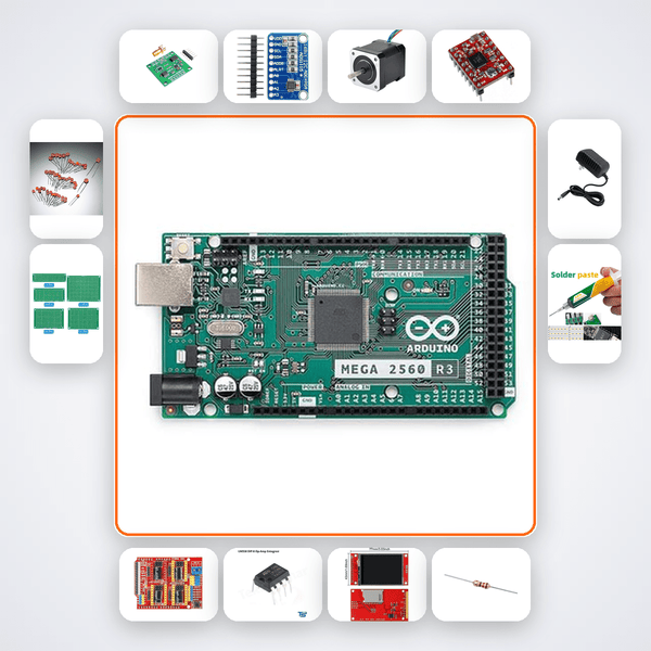 Scanning Impedance Microscope Kit with Arduino Mega + Stepper Motor - Compoden