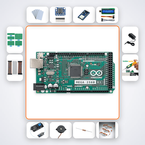 School Attendance RFID Terminal Kit with Arduino Mega - Compoden